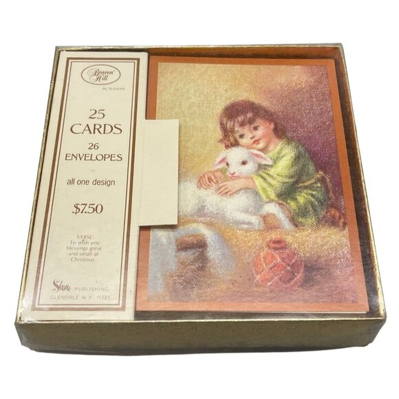 Beacon hill cards & envelopes to wish you blessings great small Christmas READ - Picture 1 of 4